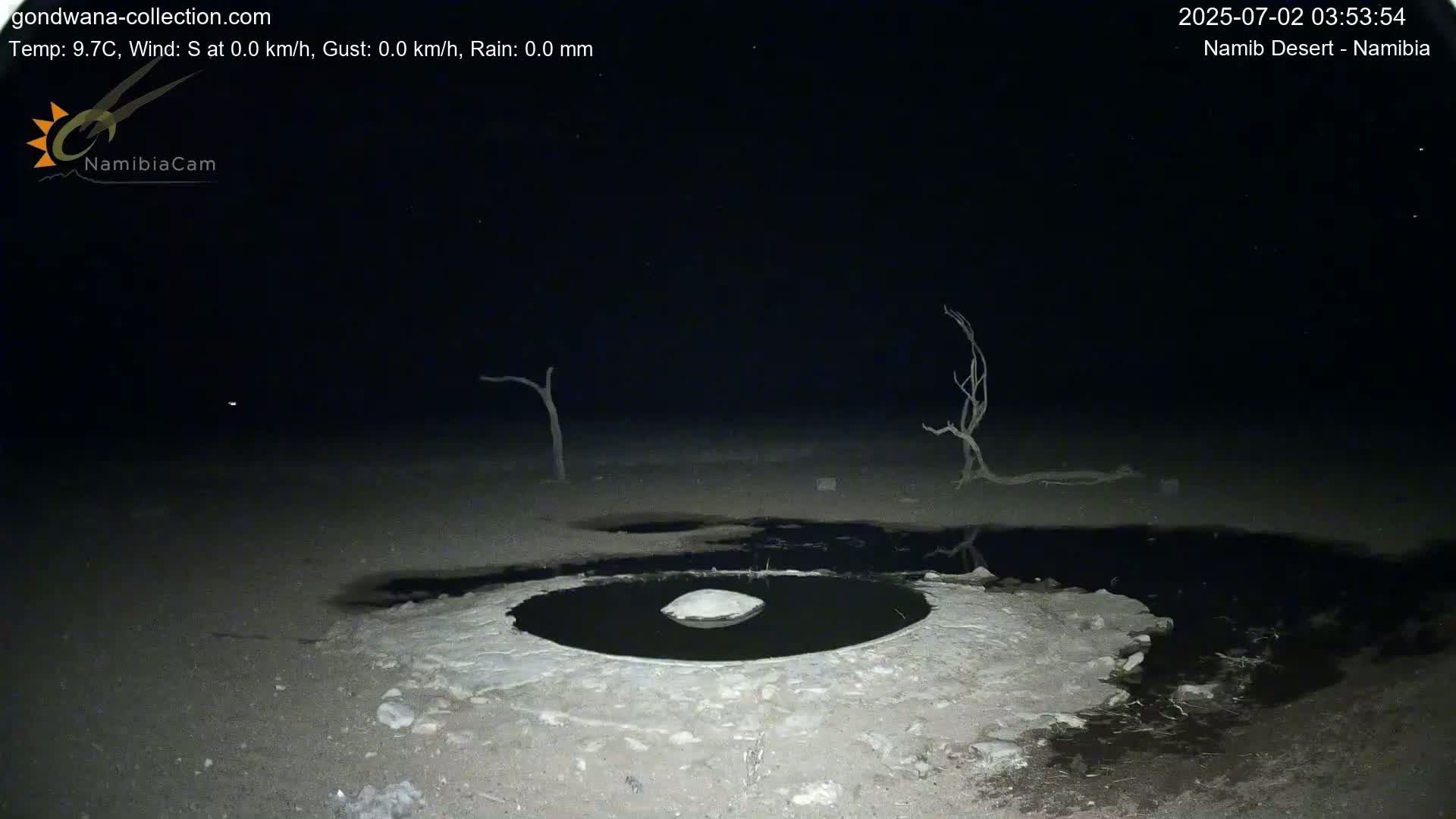 Wild Life in Namib Desert Naukluft National Park Live Cam - Maltahohe, Hardap,  Namibia