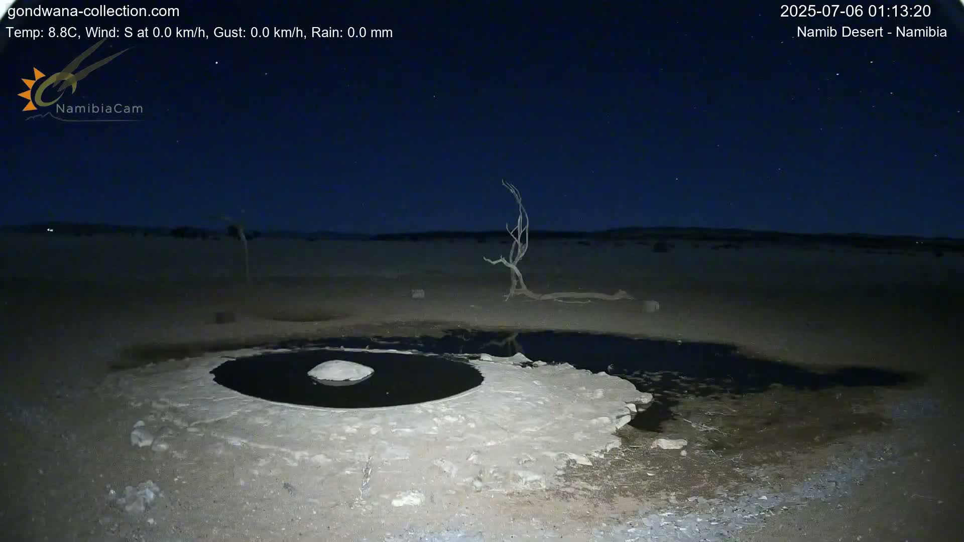 Wild Life in Namib Desert Naukluft National Park Live Cam - Maltahohe, Hardap,  Namibia
