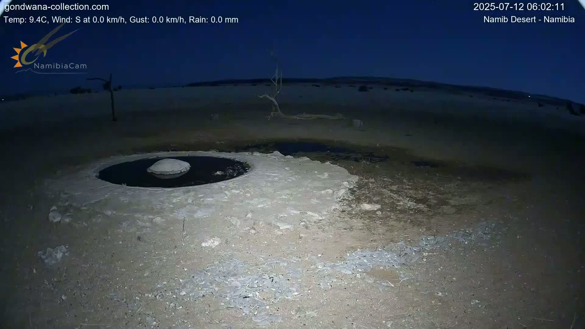 Wild Life in Namib Desert Naukluft National Park Live Cam - Maltahohe, Hardap,  Namibia