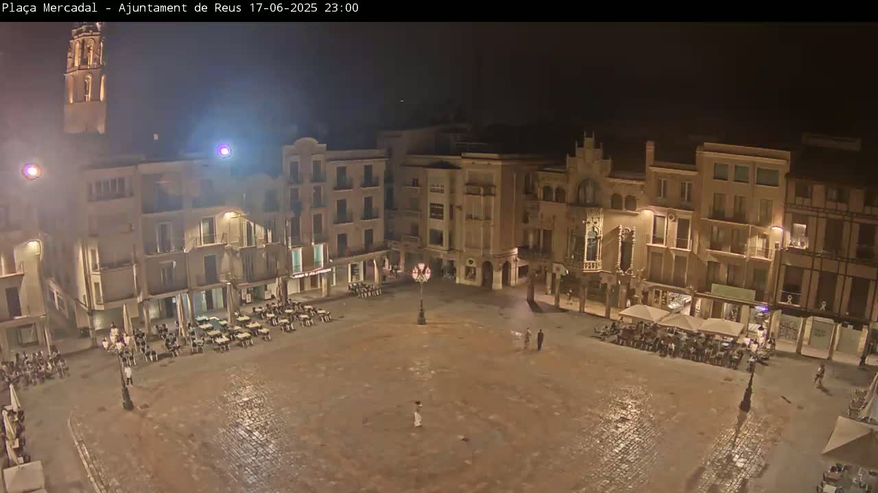 Reus Town Hall, Mercadal Square Live Cam - Tarragona, Catalonia, Spain