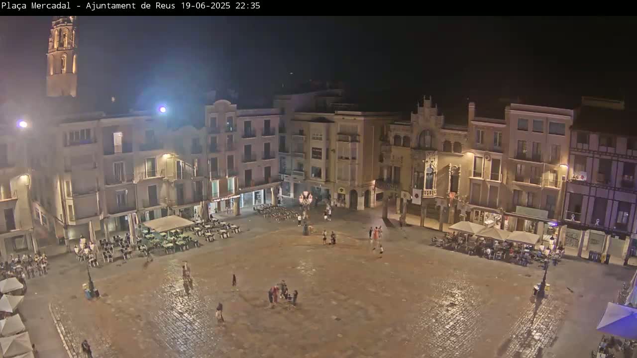 Reus Town Hall, Mercadal Square Live Cam - Tarragona, Catalonia, Spain