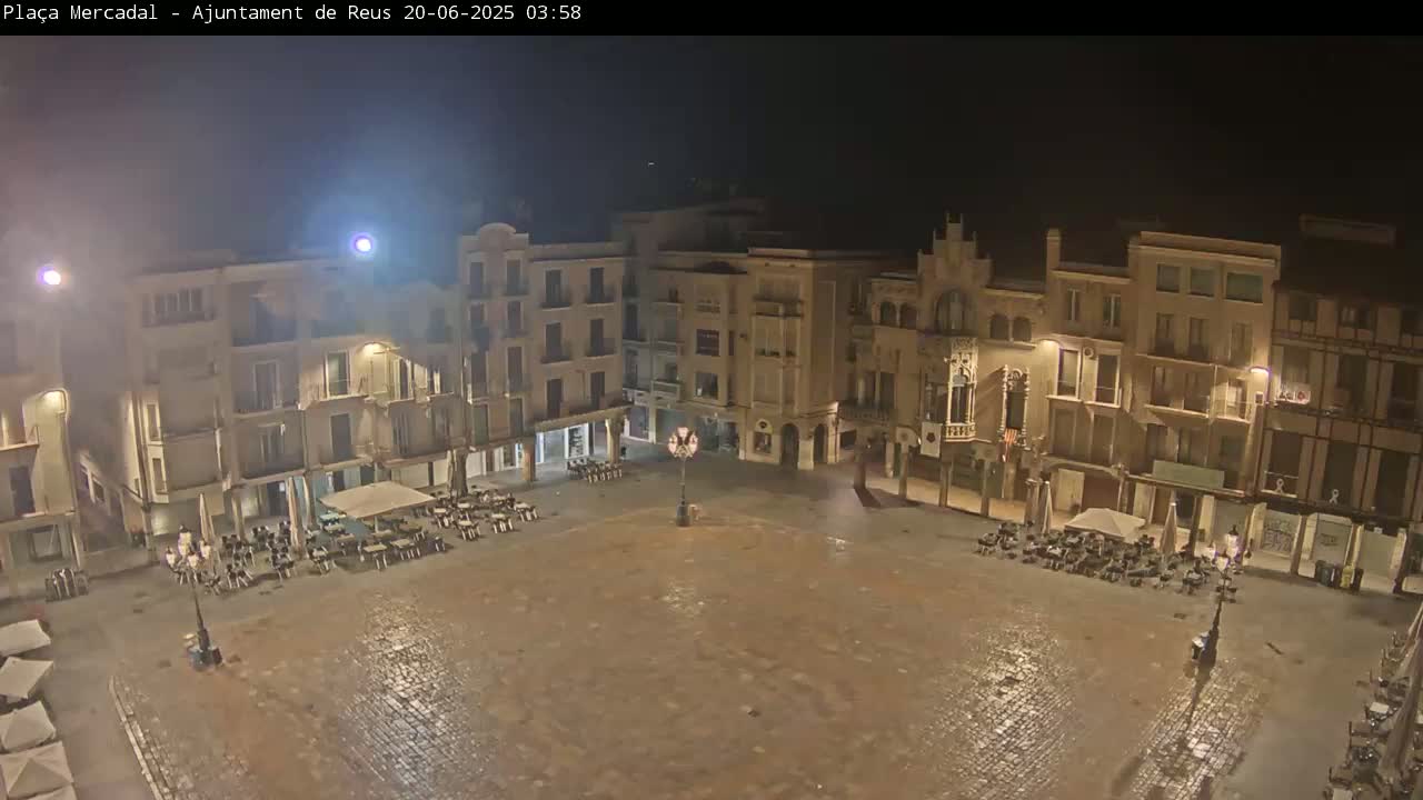 Reus Town Hall, Mercadal Square Live Cam - Tarragona, Catalonia, Spain