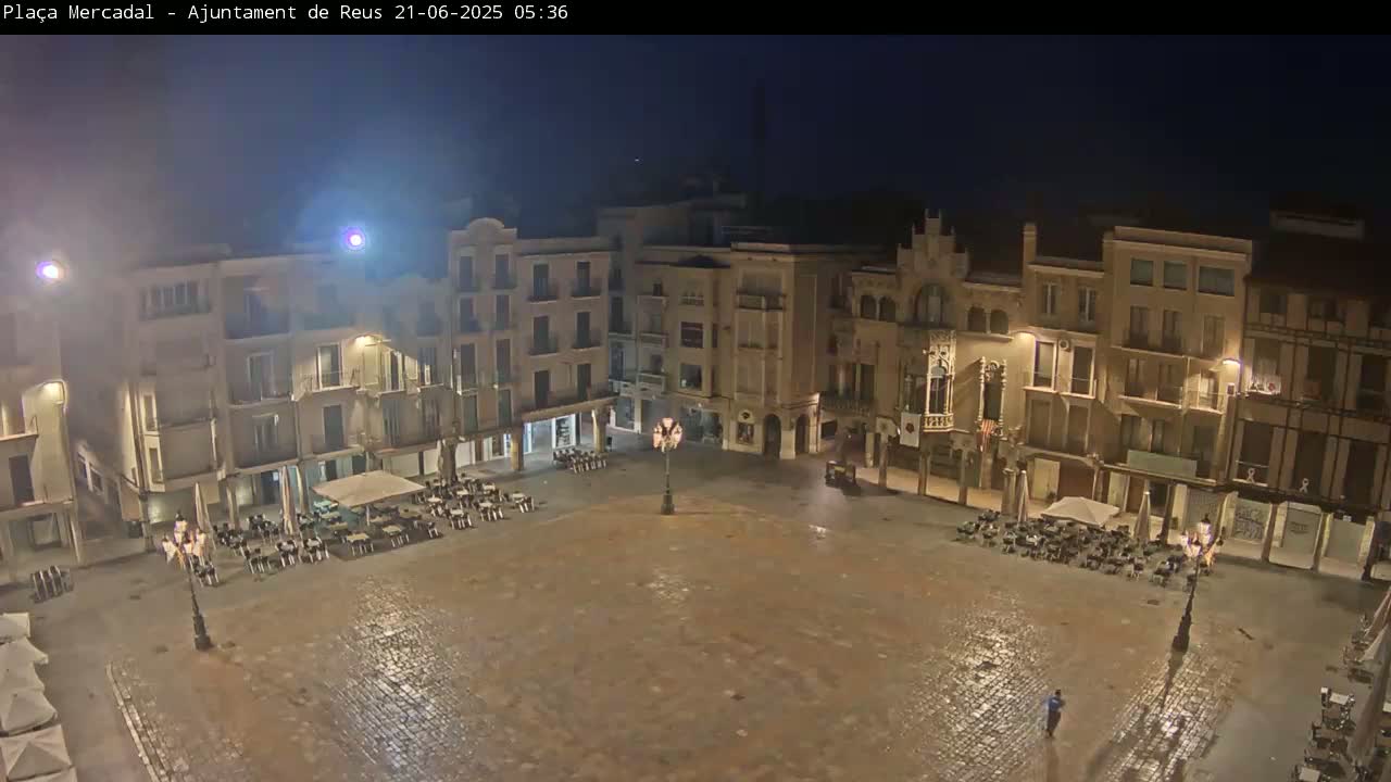 Reus Town Hall, Mercadal Square Live Cam - Tarragona, Catalonia, Spain