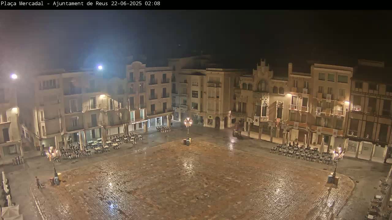 Reus Town Hall, Mercadal Square Live Cam - Tarragona, Catalonia, Spain