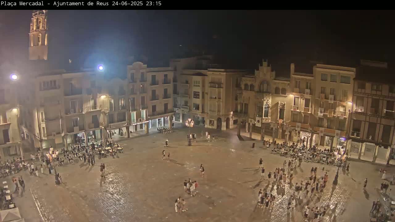 Reus Town Hall, Mercadal Square Live Cam - Tarragona, Catalonia, Spain