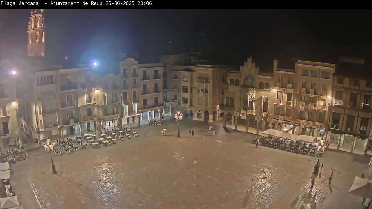 Reus Town Hall, Mercadal Square Live Cam - Tarragona, Catalonia, Spain