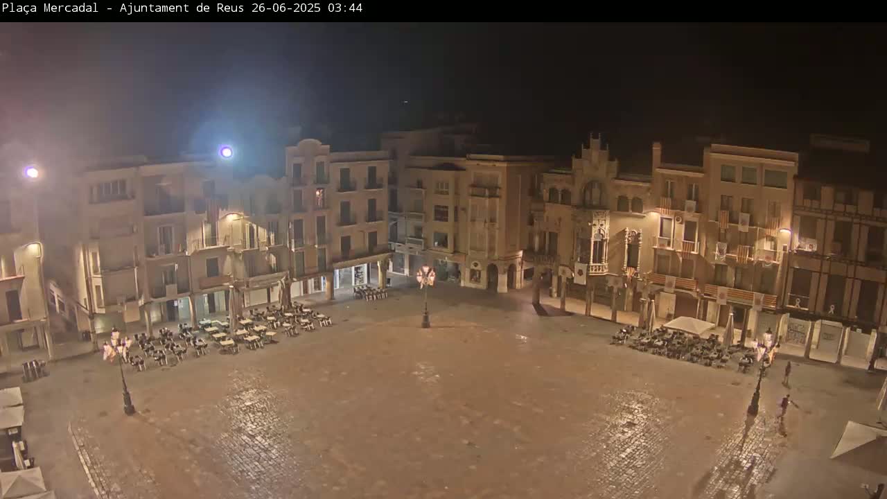Reus Town Hall, Mercadal Square Live Cam - Tarragona, Catalonia, Spain