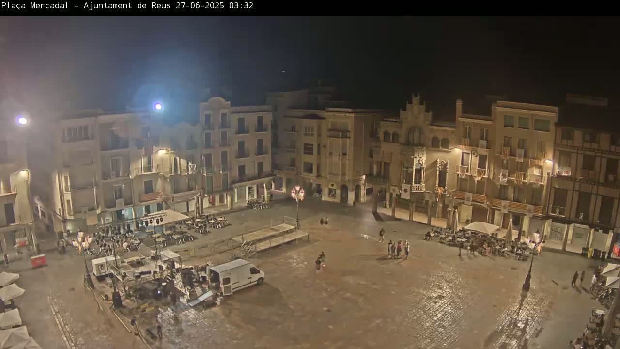 Reus Town Hall, Mercadal Square Live Cam - Tarragona, Catalonia, Spain