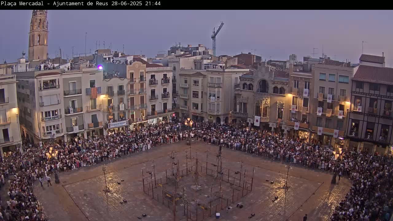 Reus Town Hall, Mercadal Square Live Cam - Tarragona, Catalonia, Spain
