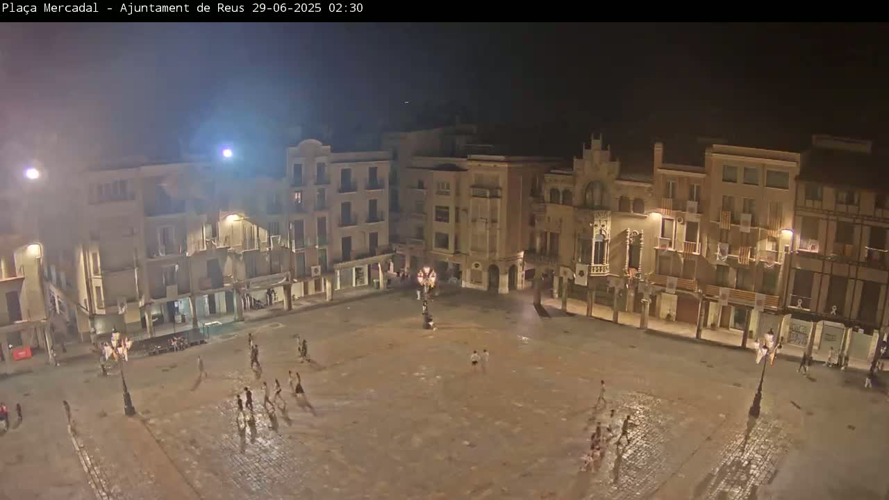 Reus Town Hall, Mercadal Square Live Cam - Tarragona, Catalonia, Spain