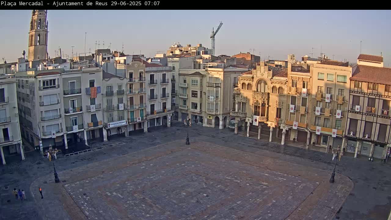 Reus Town Hall, Mercadal Square Live Cam - Tarragona, Catalonia, Spain