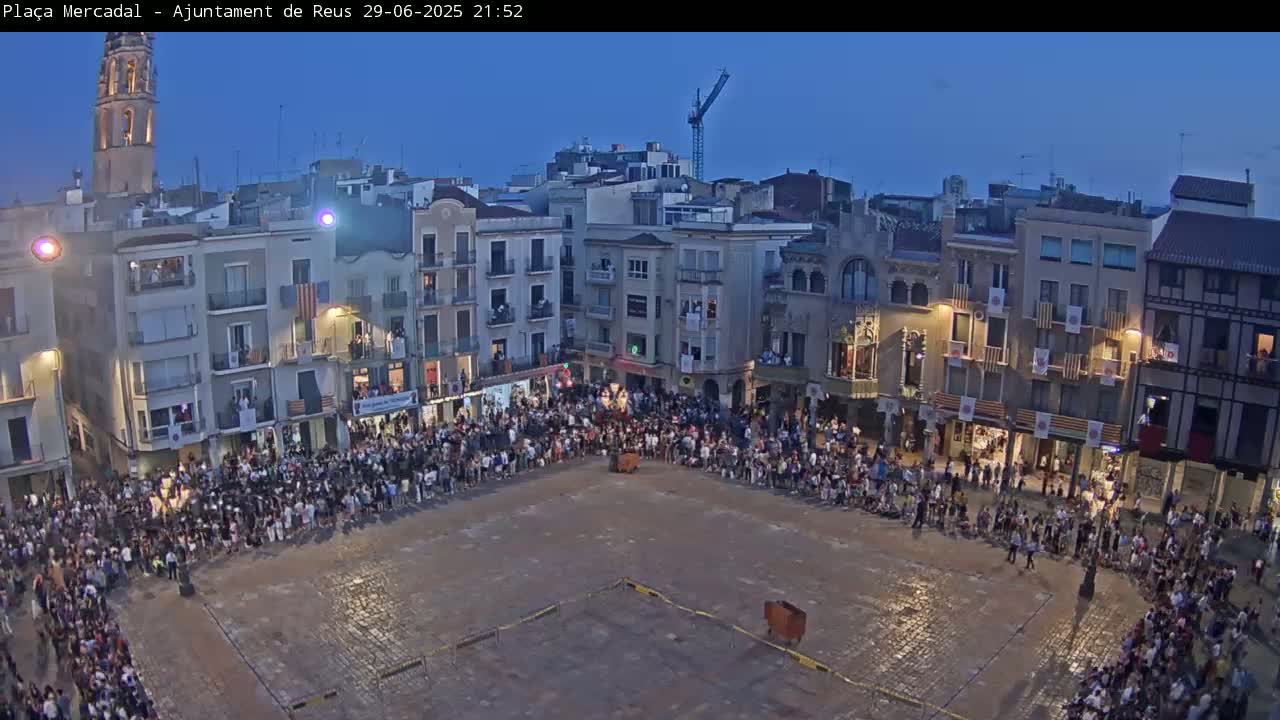 Reus Town Hall, Mercadal Square Live Cam - Tarragona, Catalonia, Spain