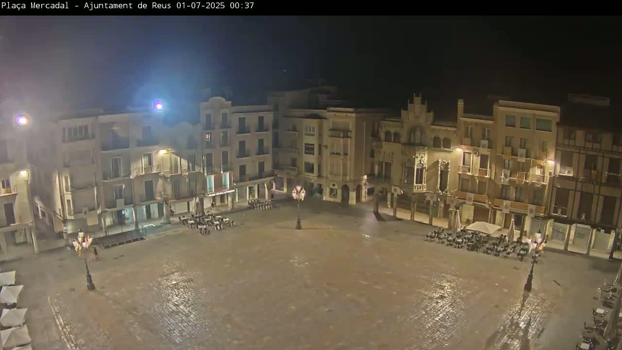 Reus Town Hall, Mercadal Square Live Cam - Tarragona, Catalonia, Spain