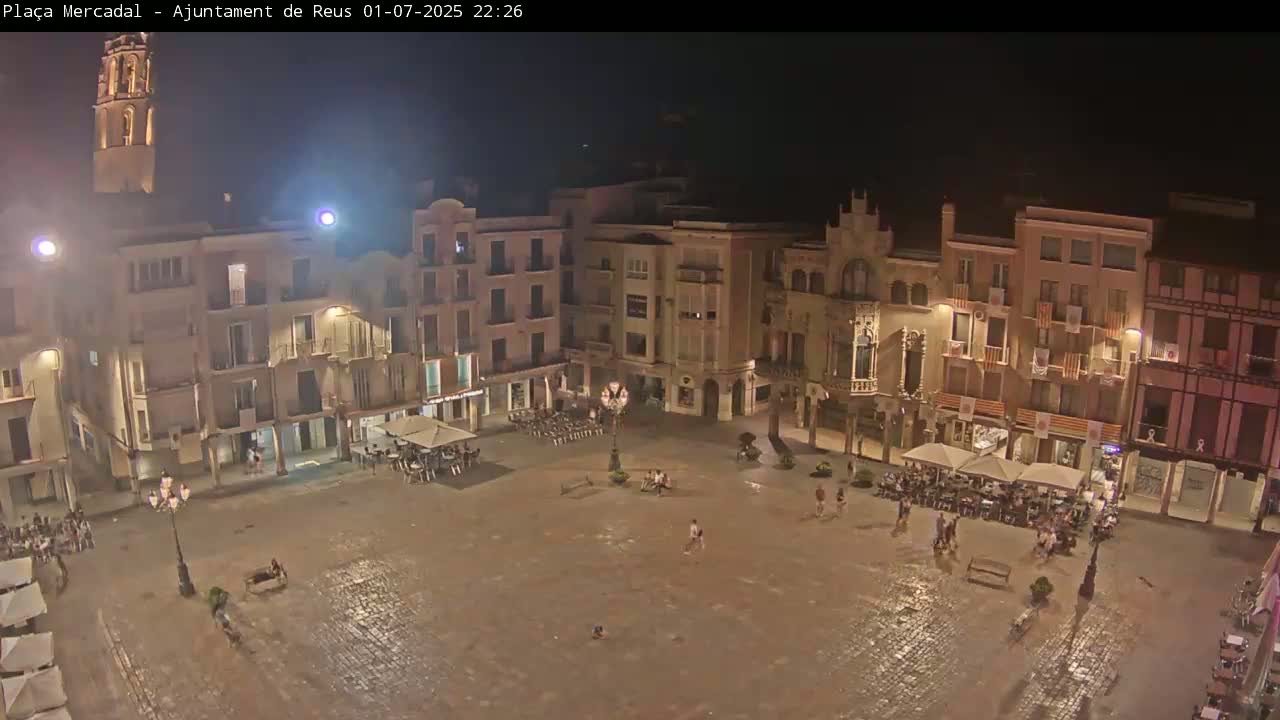 Reus Town Hall, Mercadal Square Live Cam - Tarragona, Catalonia, Spain