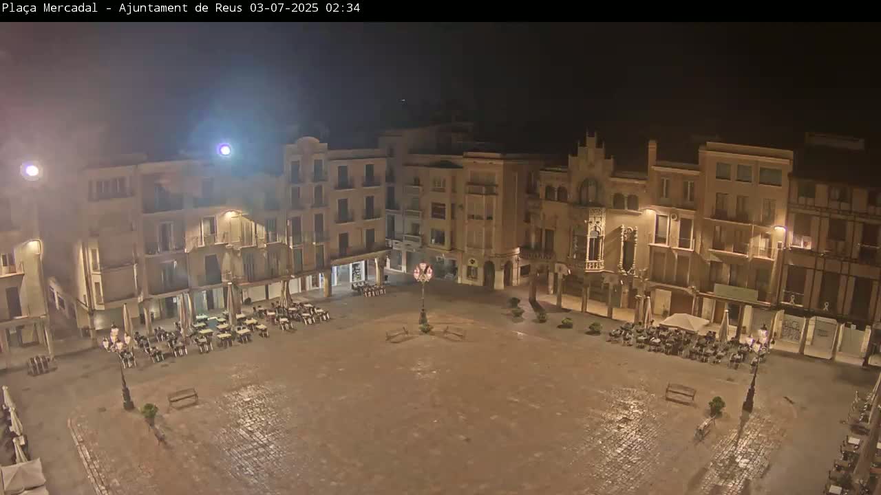 Reus Town Hall, Mercadal Square Live Cam - Tarragona, Catalonia, Spain