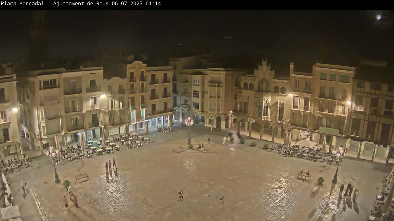 Reus Town Hall, Mercadal Square Live Cam - Tarragona, Catalonia, Spain
