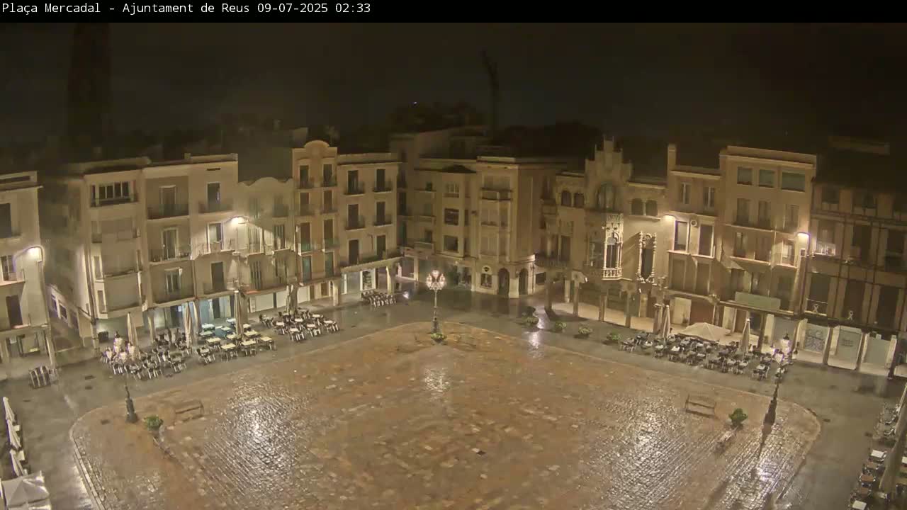 Reus Town Hall, Mercadal Square Live Cam - Tarragona, Catalonia, Spain