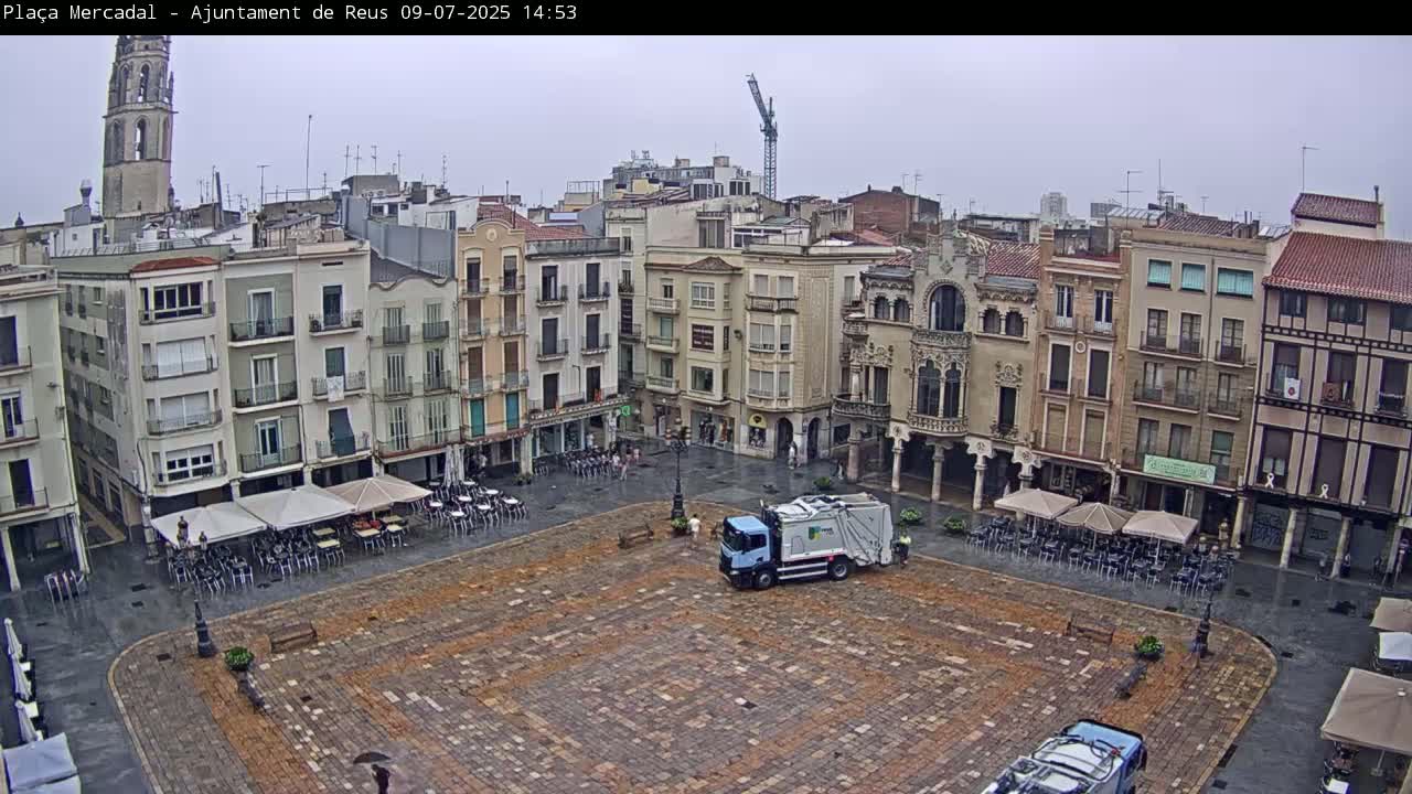 Reus Town Hall, Mercadal Square Live Cam - Tarragona, Catalonia, Spain