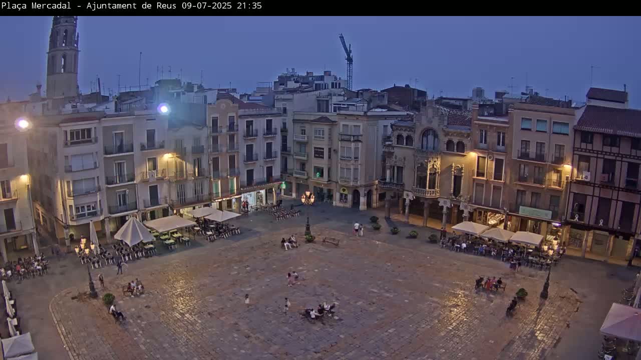 Reus Town Hall, Mercadal Square Live Cam - Tarragona, Catalonia, Spain