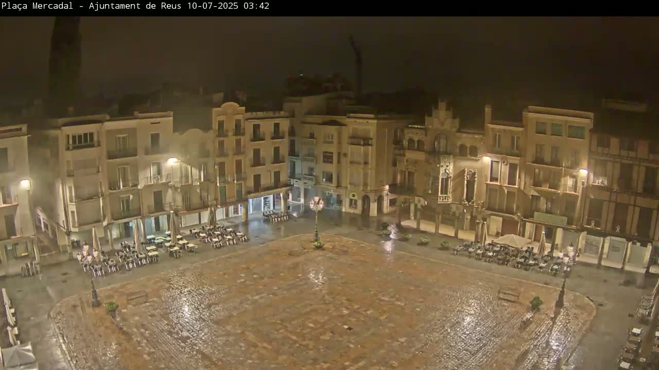 Reus Town Hall, Mercadal Square Live Cam - Tarragona, Catalonia, Spain
