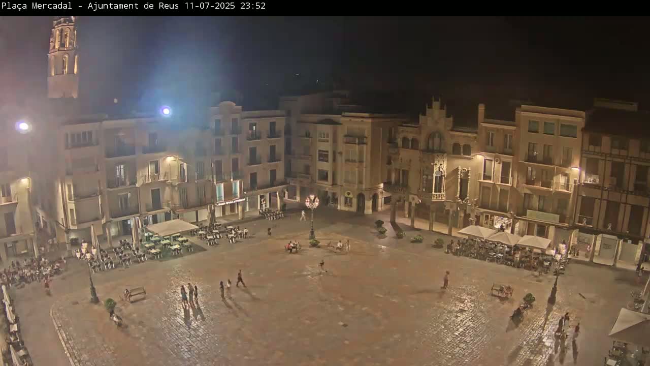 Reus Town Hall, Mercadal Square Live Cam - Tarragona, Catalonia, Spain