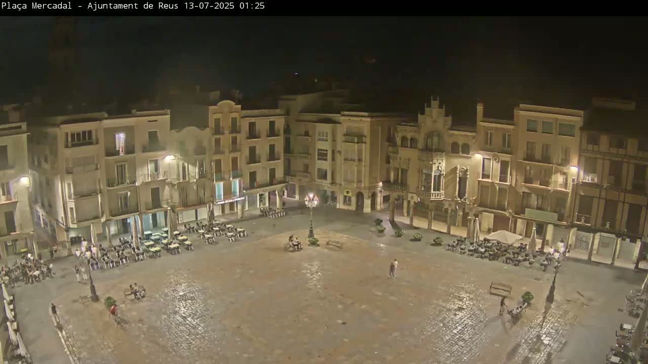 Reus Town Hall, Mercadal Square Live Cam - Tarragona, Catalonia, Spain