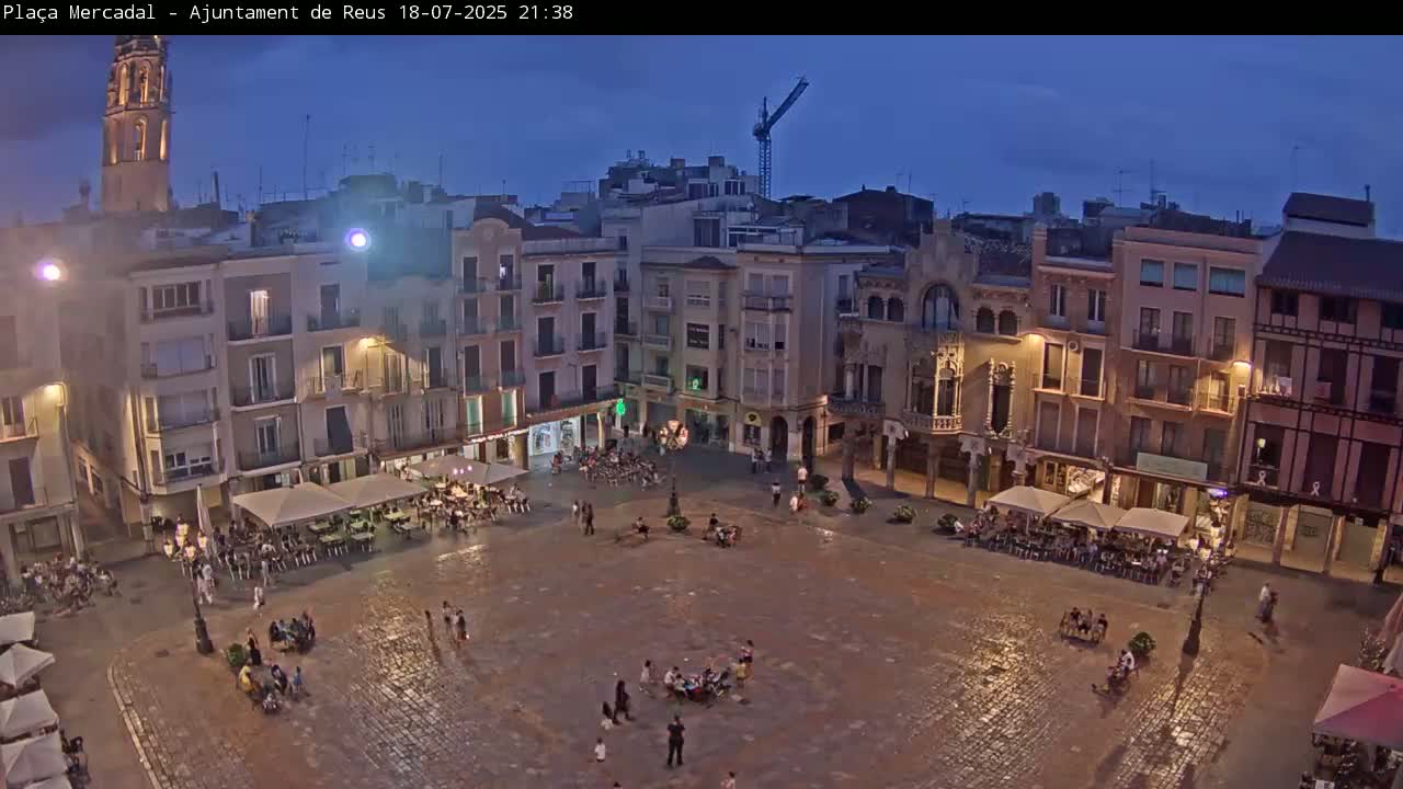 Reus Town Hall, Mercadal Square Live Cam - Tarragona, Catalonia, Spain