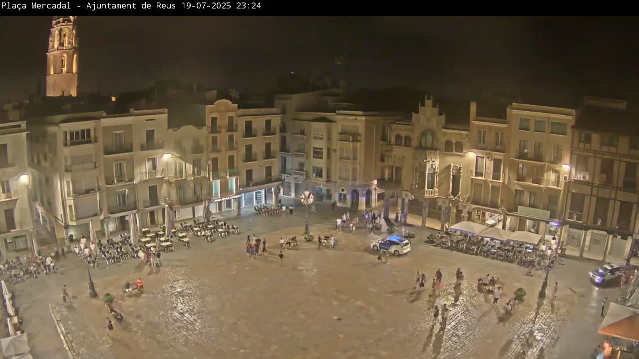 Reus Town Hall, Mercadal Square Live Cam - Tarragona, Catalonia, Spain