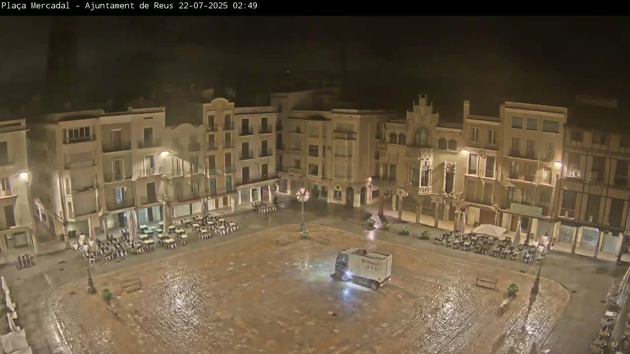 Reus Town Hall, Mercadal Square Live Cam - Tarragona, Catalonia, Spain