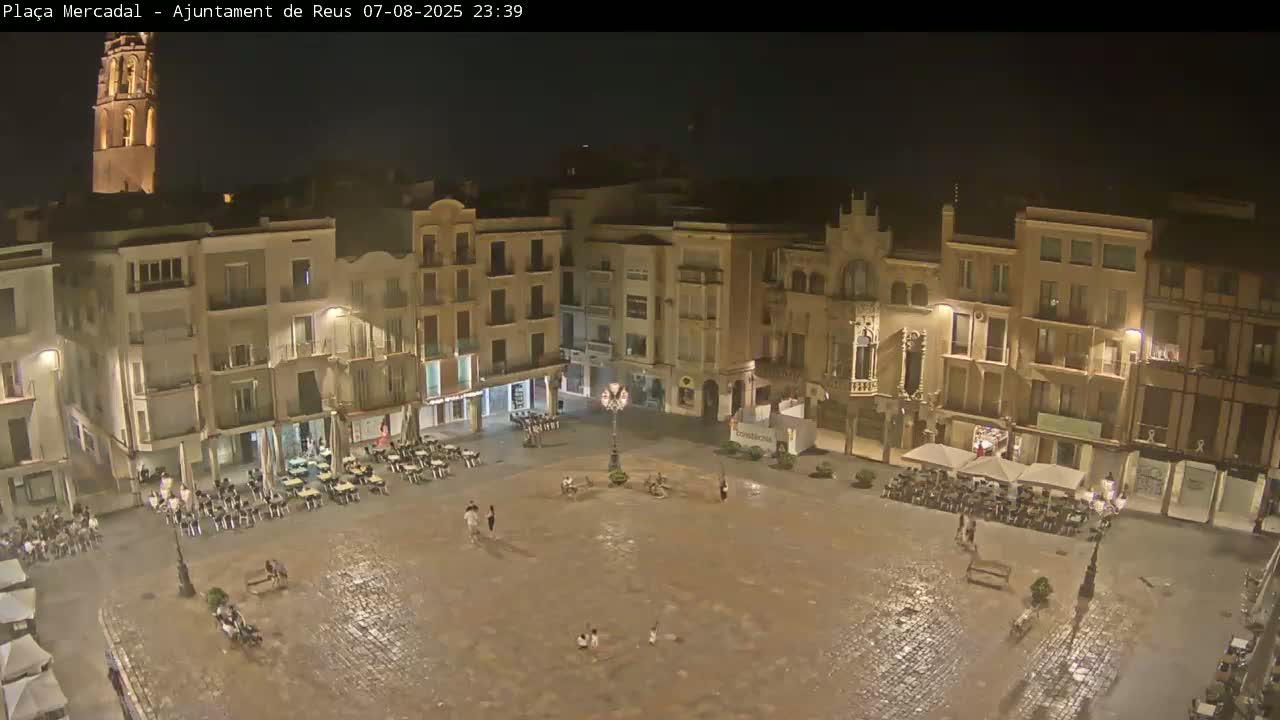 Reus Town Hall, Mercadal Square Live Cam - Tarragona, Catalonia, Spain