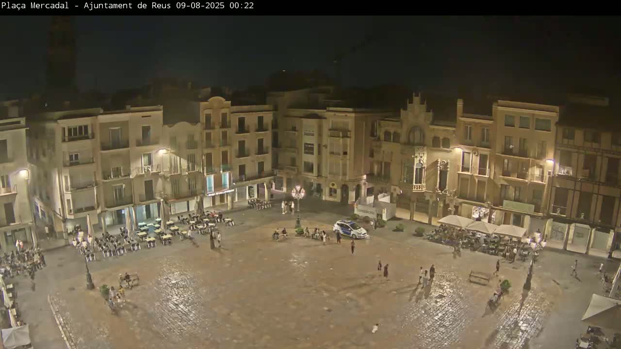 Reus Town Hall, Mercadal Square Live Cam - Tarragona, Catalonia, Spain