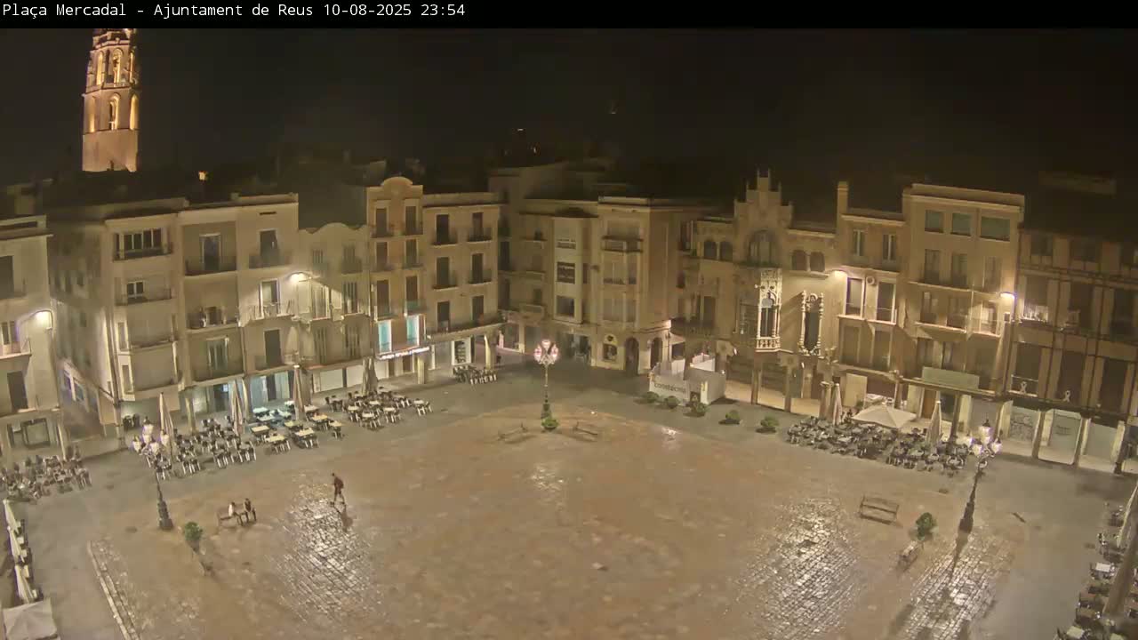Reus Town Hall, Mercadal Square Live Cam - Tarragona, Catalonia, Spain