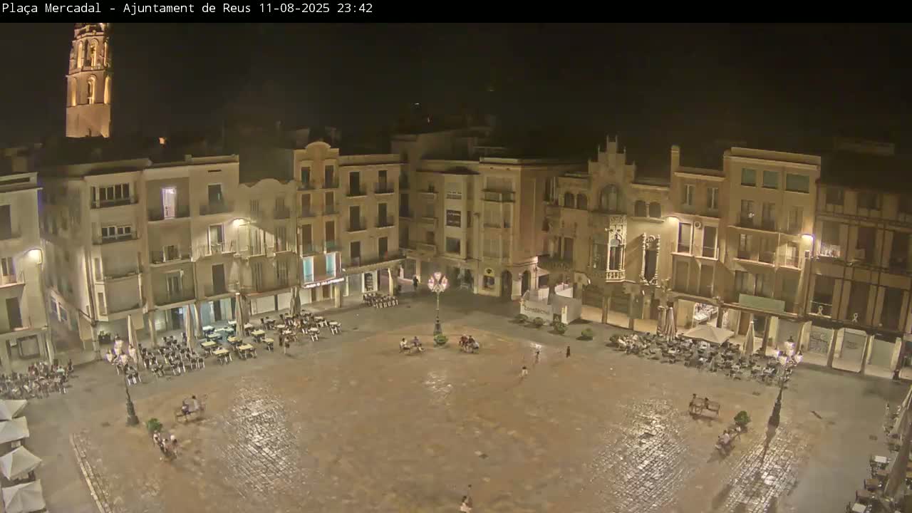 Reus Town Hall, Mercadal Square Live Cam - Tarragona, Catalonia, Spain