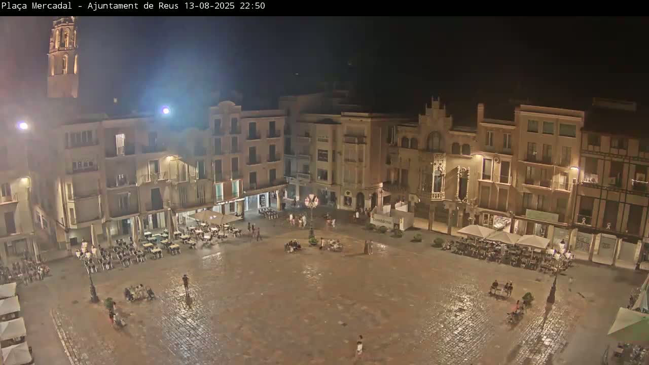 Reus Town Hall, Mercadal Square Live Cam - Tarragona, Catalonia, Spain