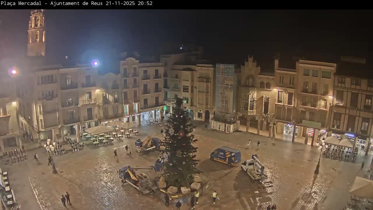Reus Town Hall, Mercadal Square Live Cam - Tarragona, Catalonia, Spain
