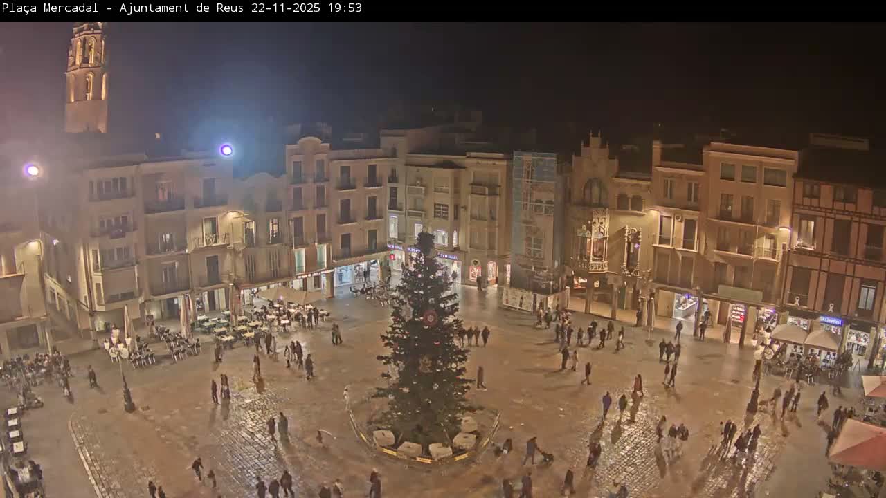 Reus Town Hall, Mercadal Square Live Cam - Tarragona, Catalonia, Spain