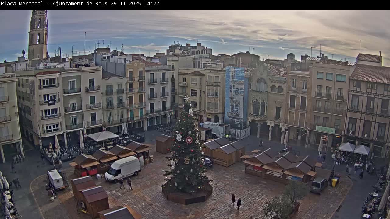 Reus Town Hall, Mercadal Square Live Cam - Tarragona, Catalonia, Spain
