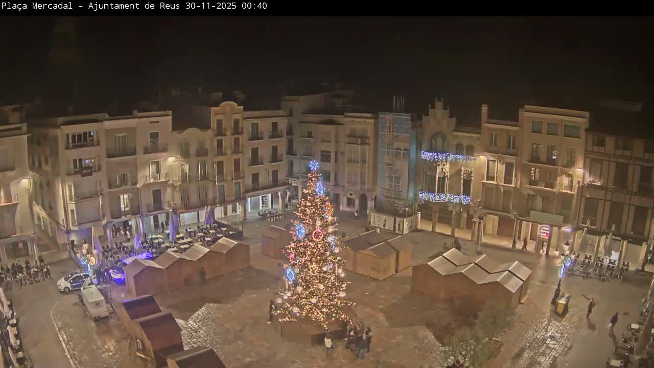 Reus Town Hall, Mercadal Square Live Cam - Tarragona, Catalonia, Spain