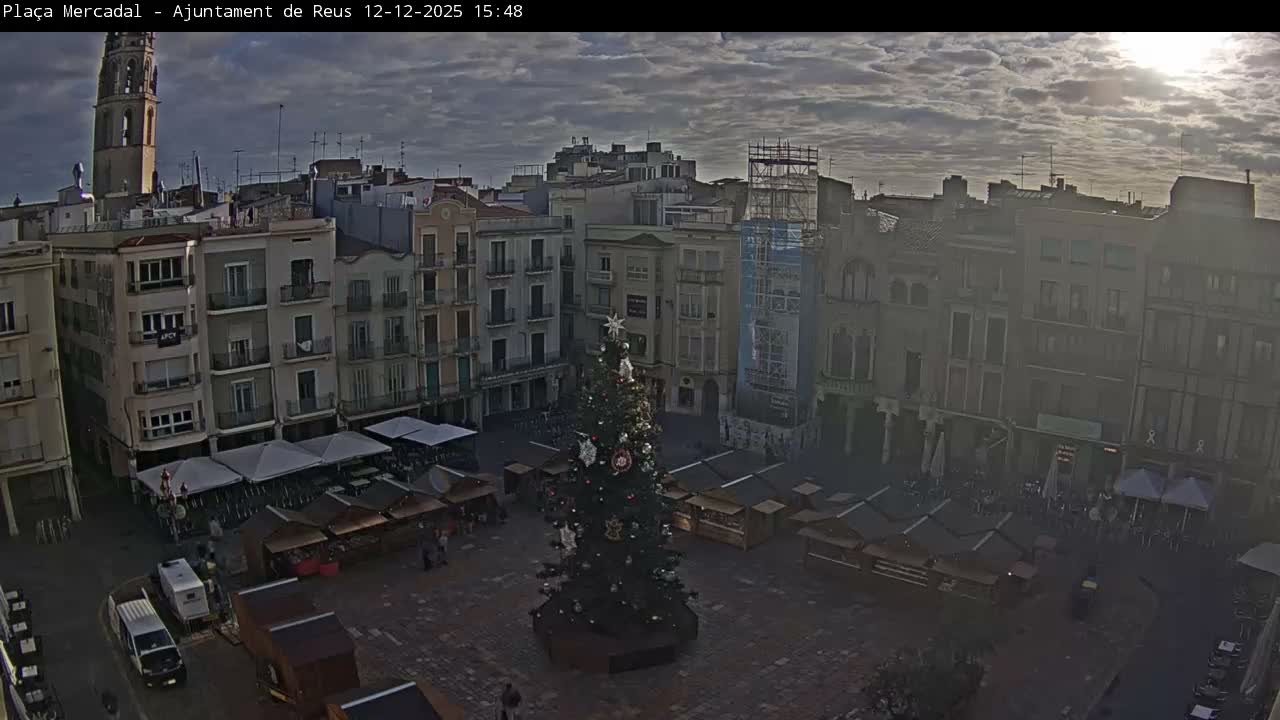 Reus Town Hall, Mercadal Square Live Cam - Tarragona, Catalonia, Spain