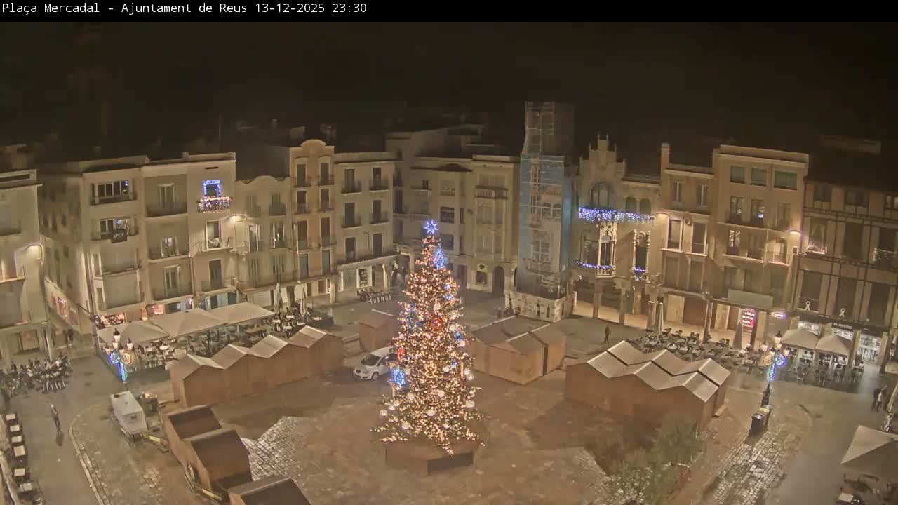 Reus Town Hall, Mercadal Square Live Cam - Tarragona, Catalonia, Spain