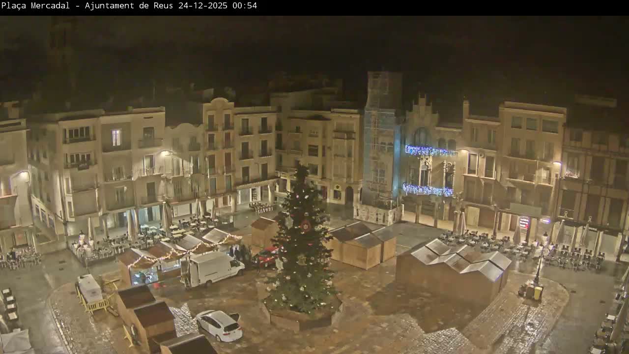 Reus Town Hall, Mercadal Square Live Cam - Tarragona, Catalonia, Spain