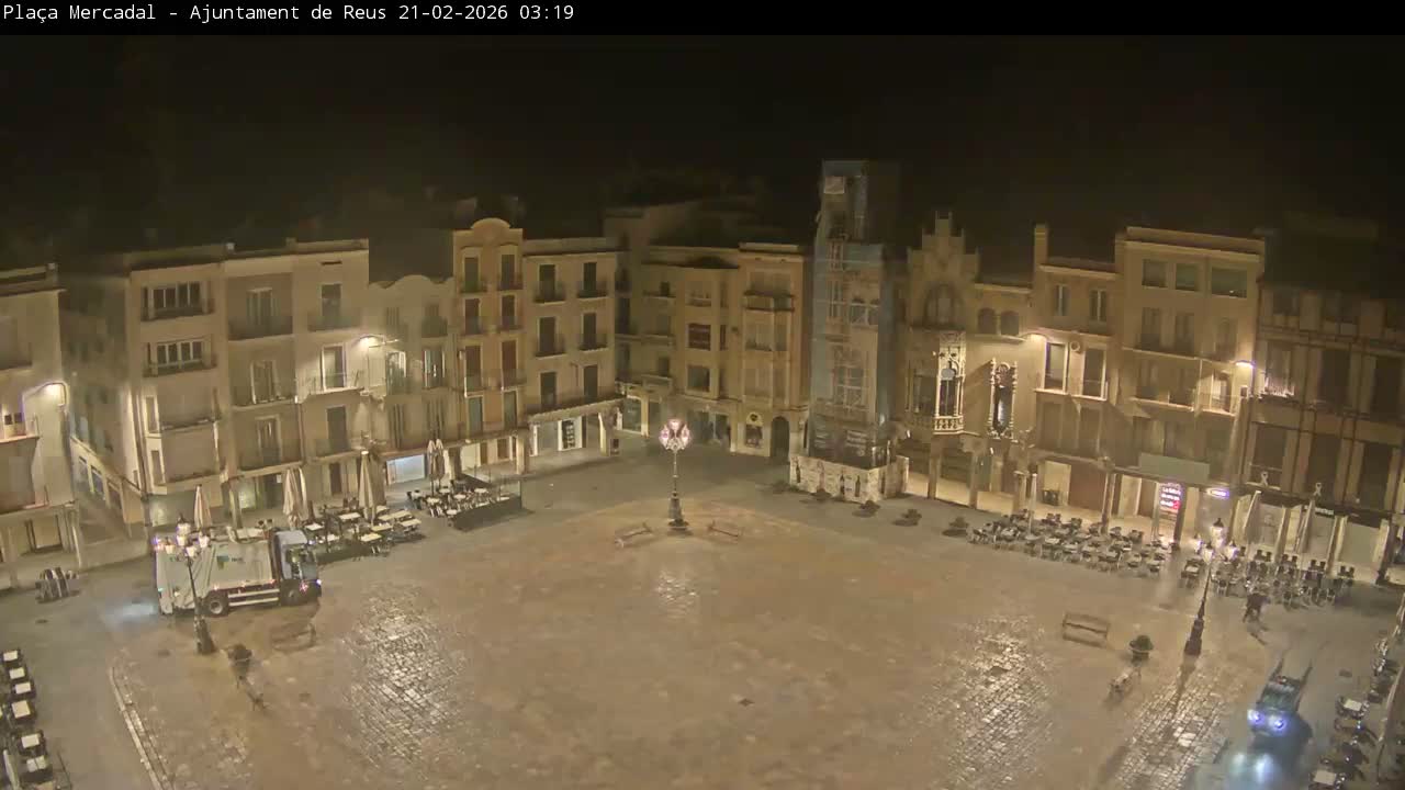Reus Town Hall, Mercadal Square Live Cam - Tarragona, Catalonia, Spain