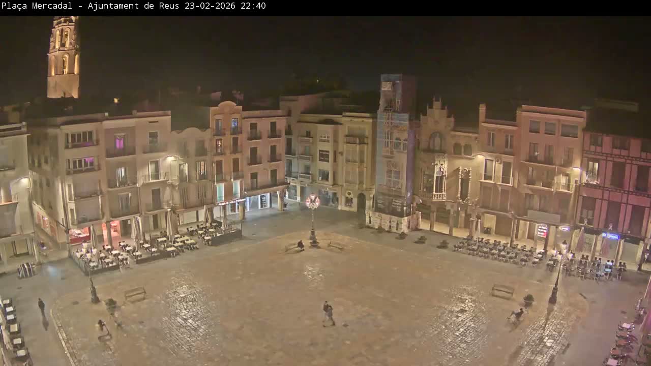 Reus Town Hall, Mercadal Square Live Cam - Tarragona, Catalonia, Spain