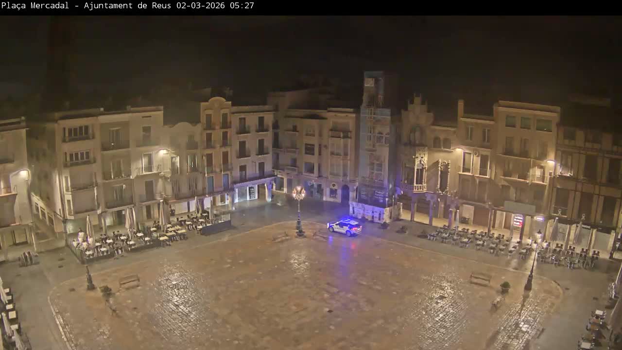 Reus Town Hall, Mercadal Square Live Cam - Tarragona, Catalonia, Spain
