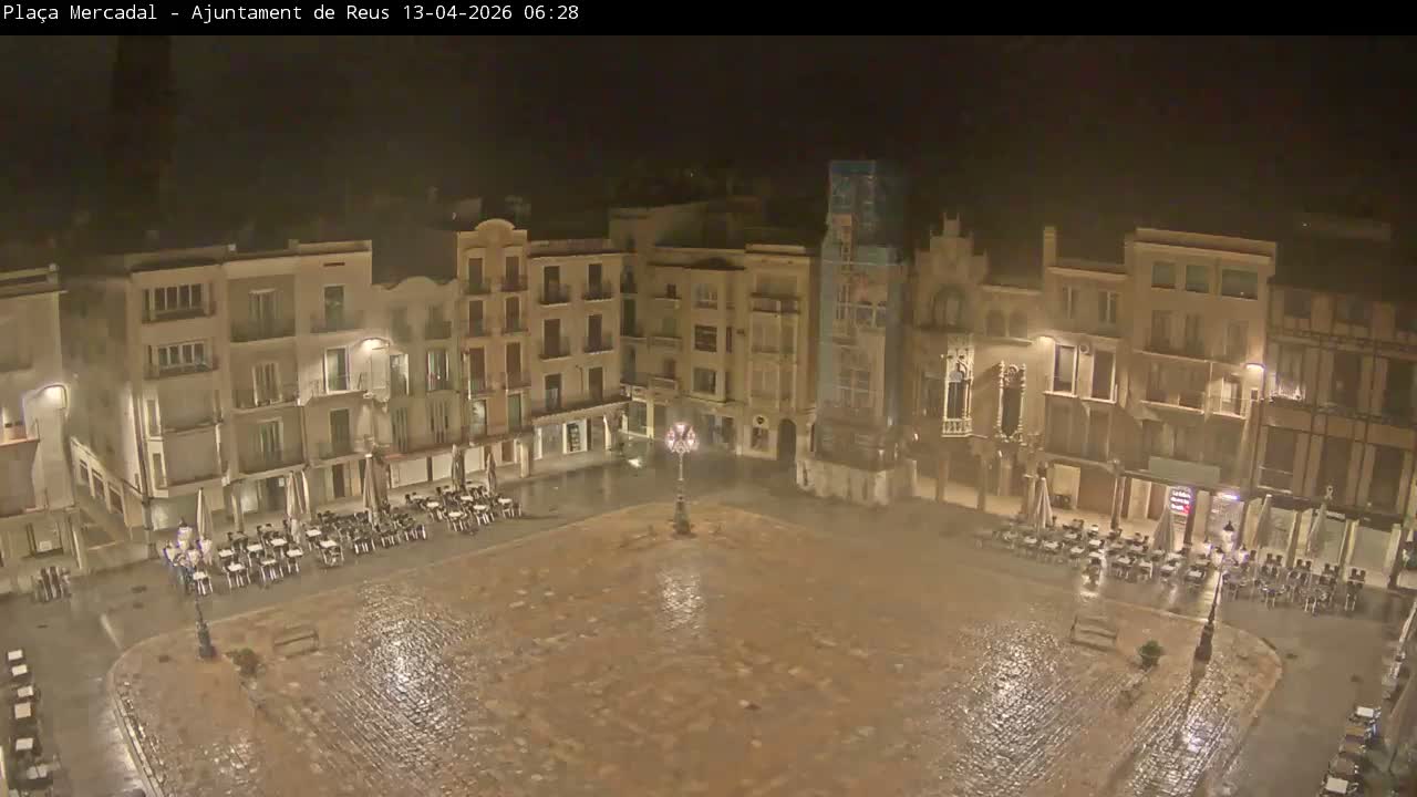 Reus Town Hall, Mercadal Square Live Cam - Tarragona, Catalonia, Spain