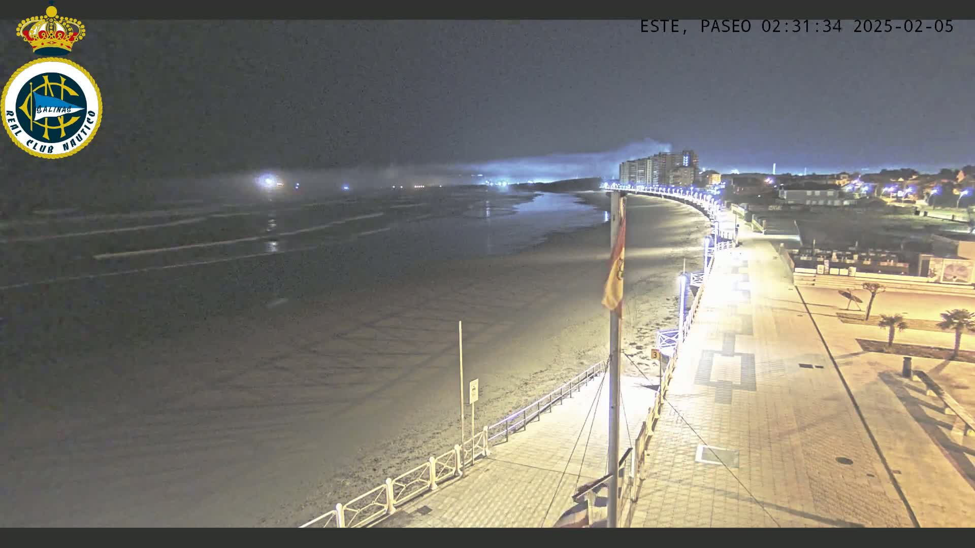 East Playa de Salinas Beach Live Cam - Avilés, Asturias, Spain