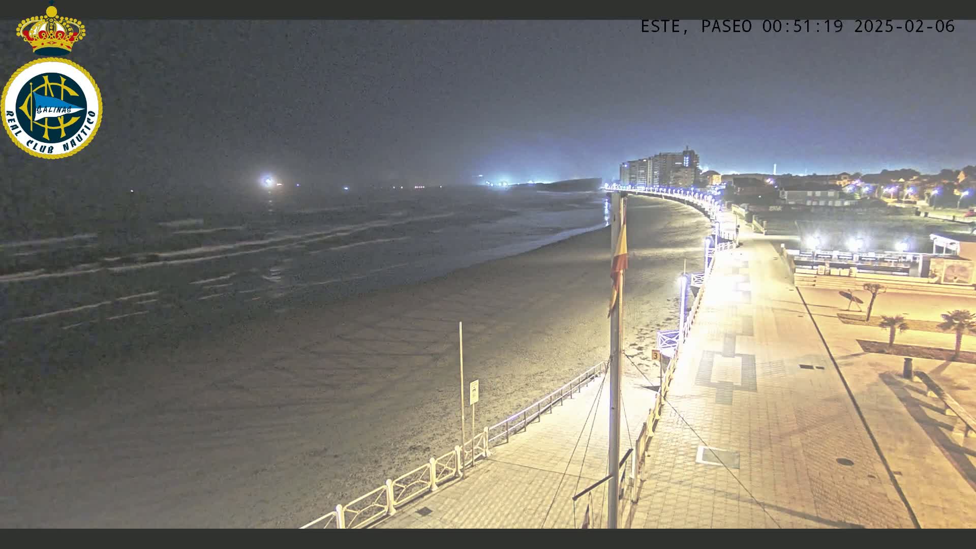 East Playa de Salinas Beach Live Cam - Avilés, Asturias, Spain