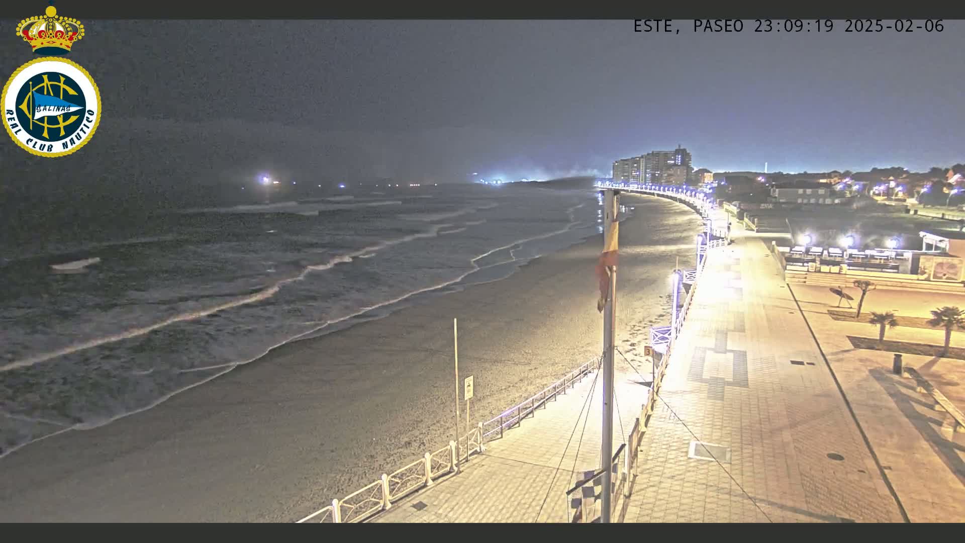 East Playa de Salinas Beach Live Cam - Avilés, Asturias, Spain
