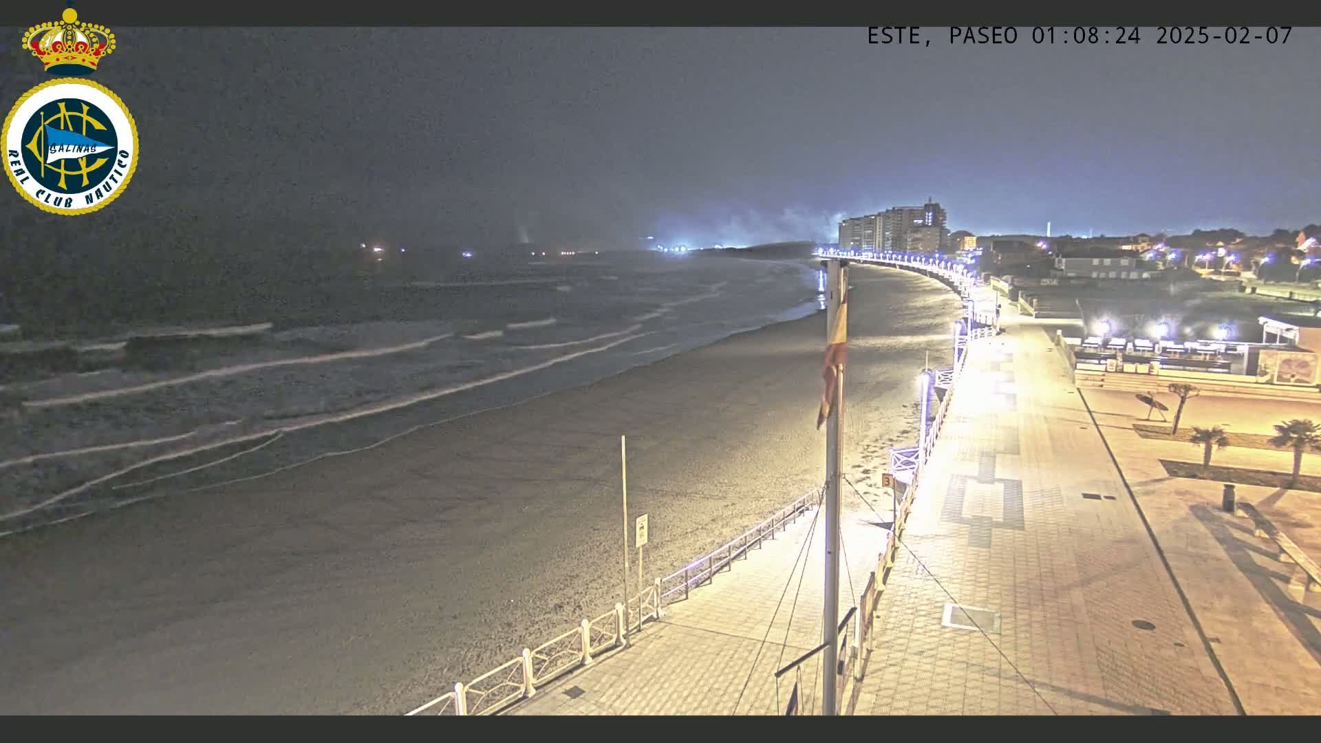 East Playa de Salinas Beach Live Cam - Avilés, Asturias, Spain