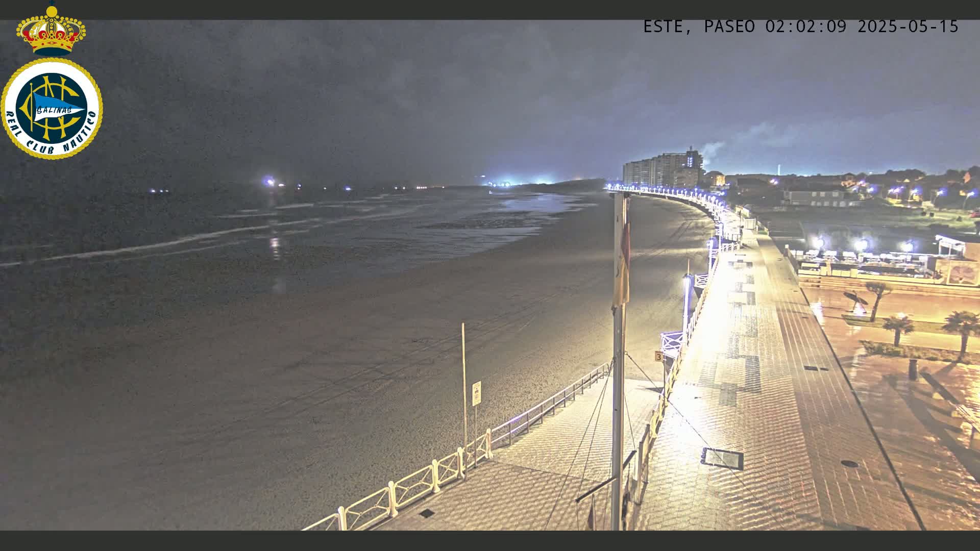 East Playa de Salinas Beach Live Cam - Avilés, Asturias, Spain
